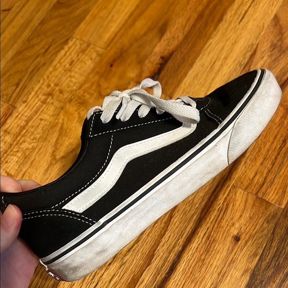 Vans Black and White Sneakers - Picture 7 of 14